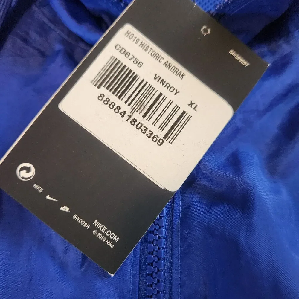 Nike Dallas Cowboys NFL Team Apparel Hooded Anorak Windbreaker Jacket XL